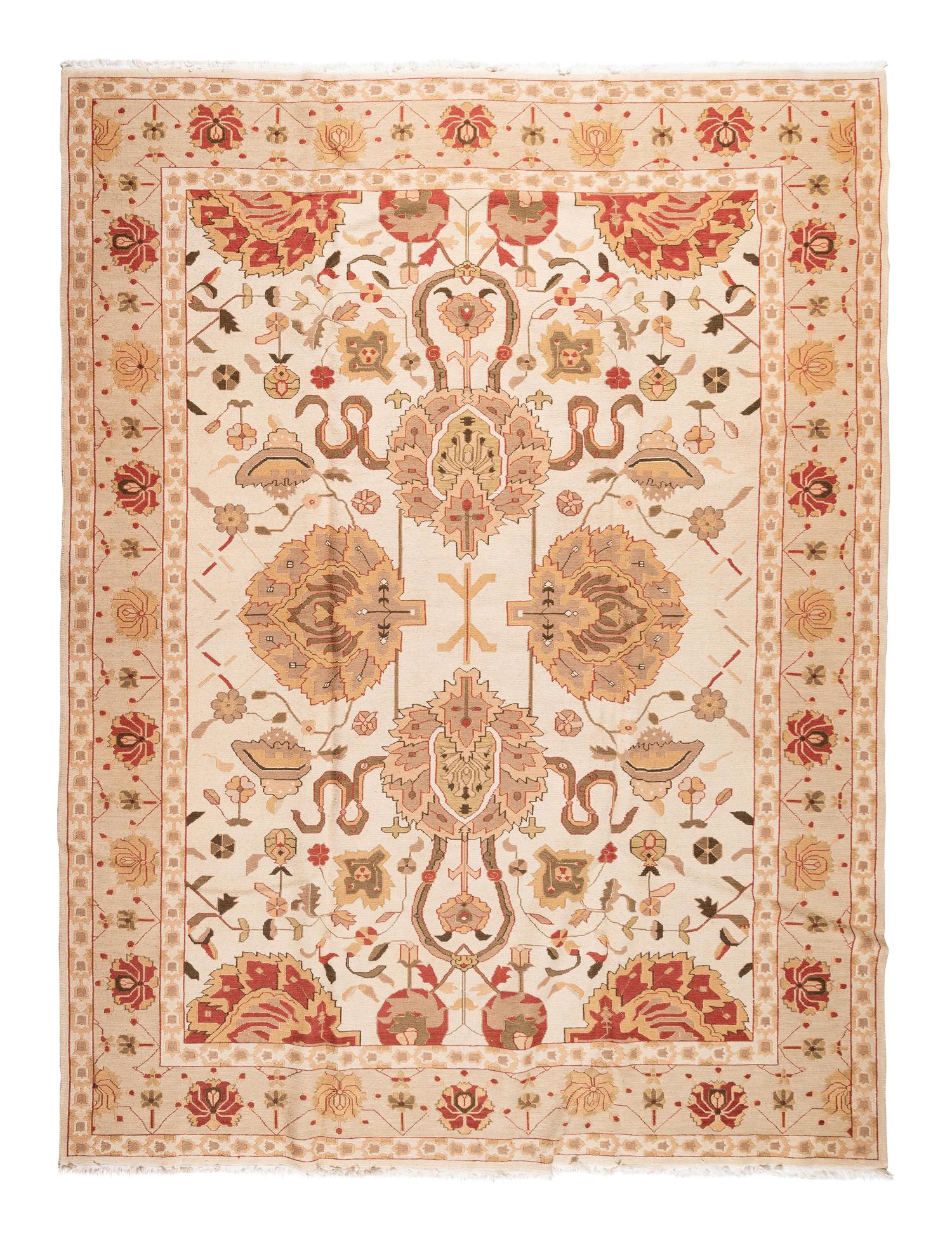 An Agra Heriz Wool Rug