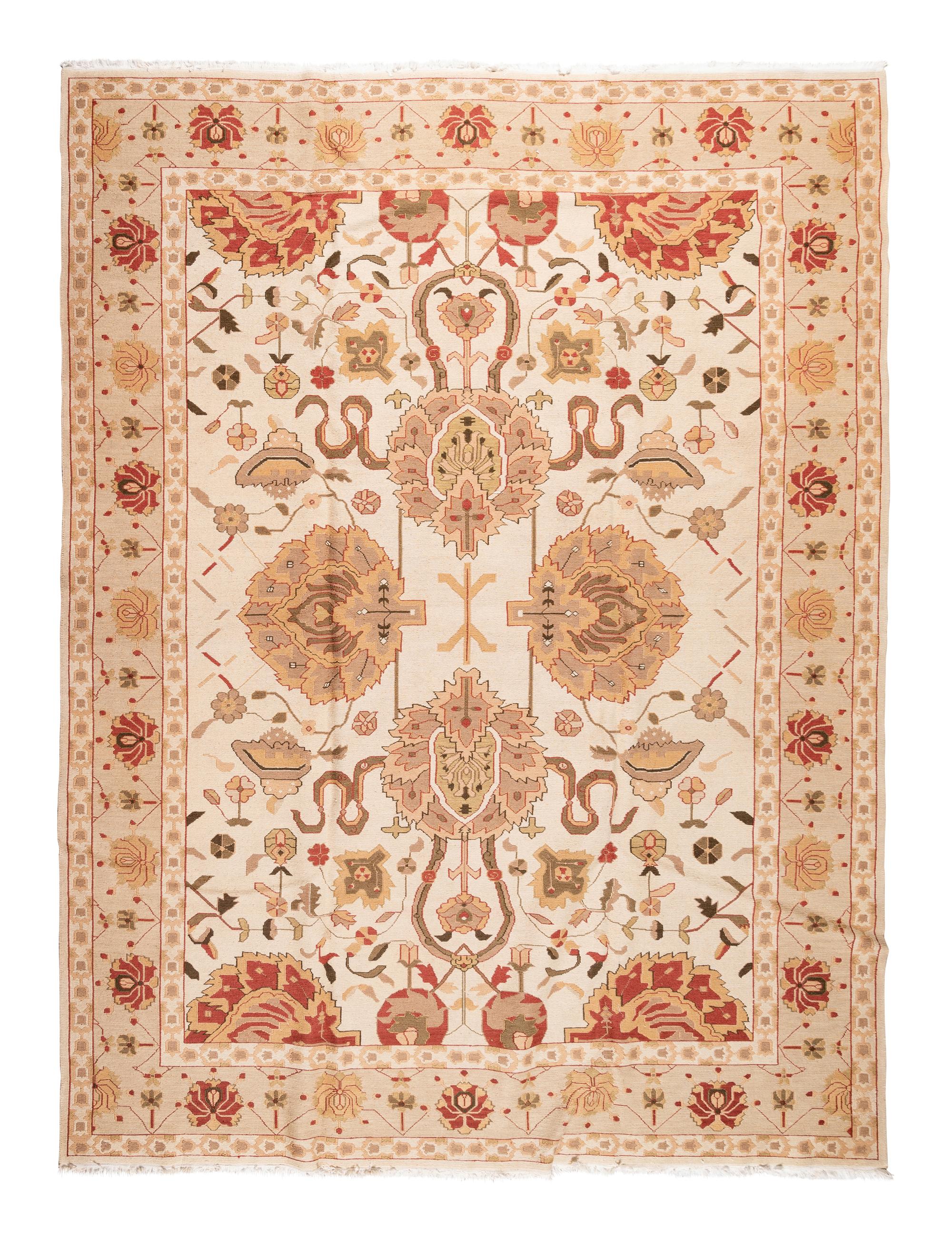An Agra Heriz Wool Rug