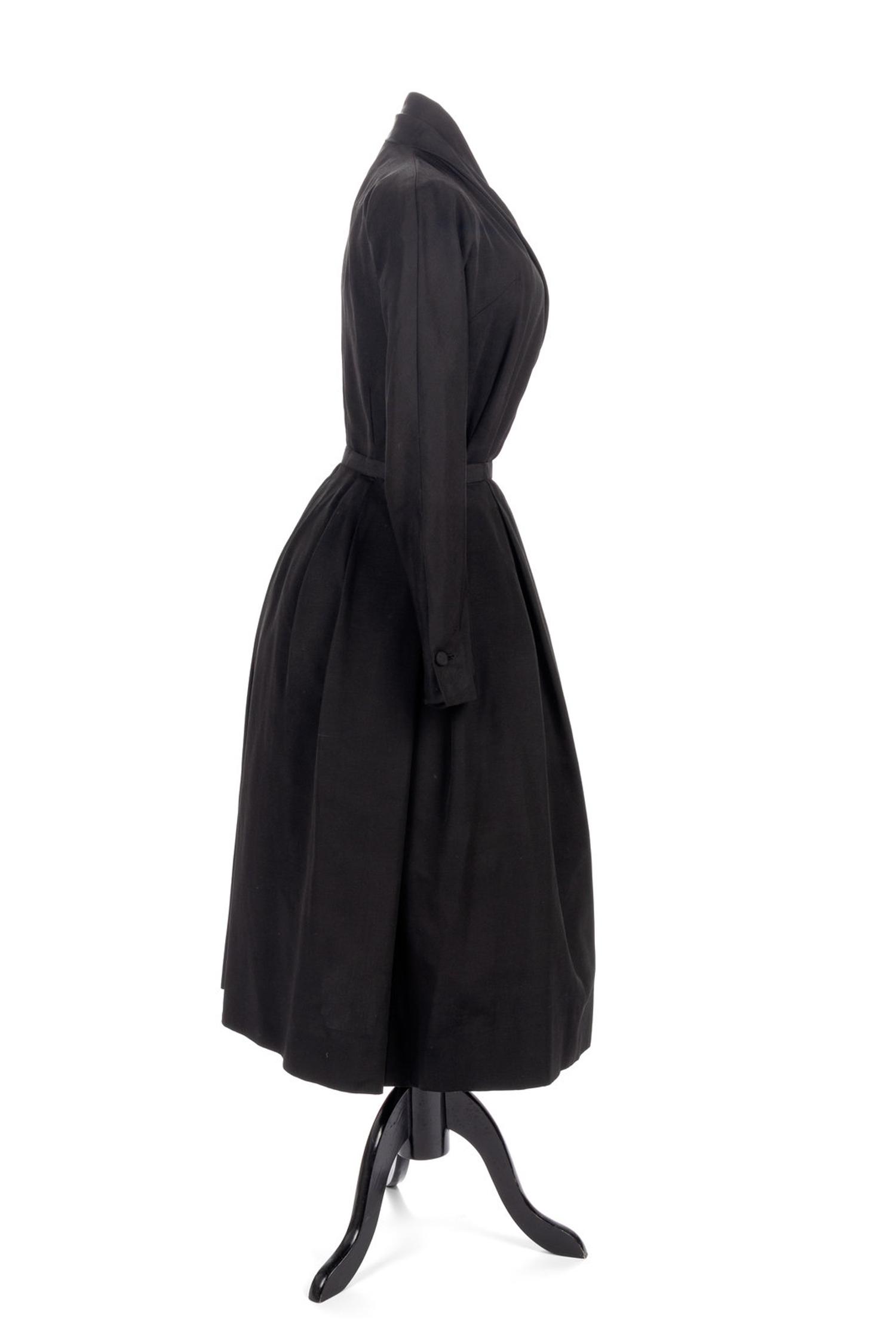 Attributed To: Christian Dior Haute Couture 'Stendhal' Dress, ca.1950
