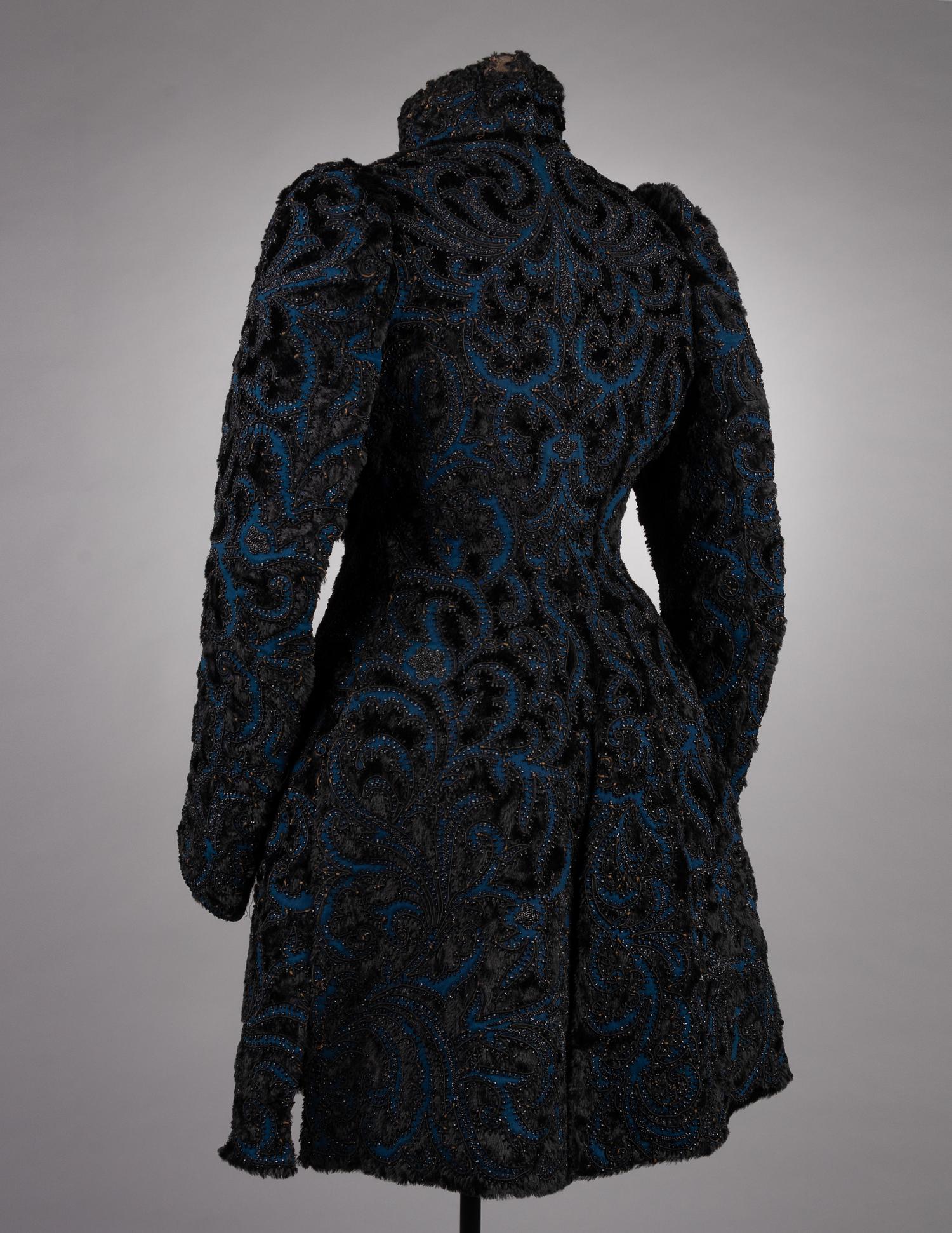 Emile Pingat Embroidered Wool Coat, c1890