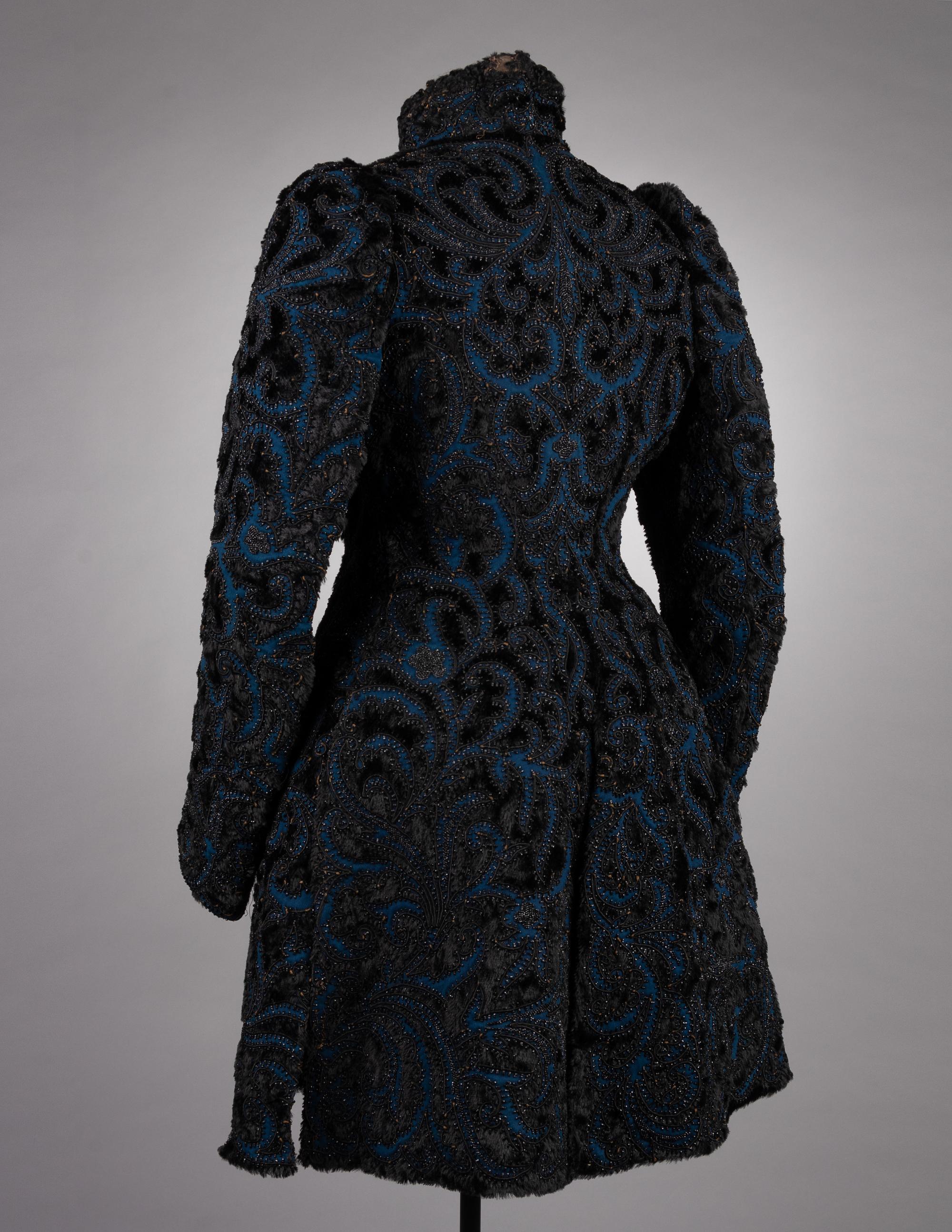 Emile Pingat Embroidered Wool Coat, c1890
