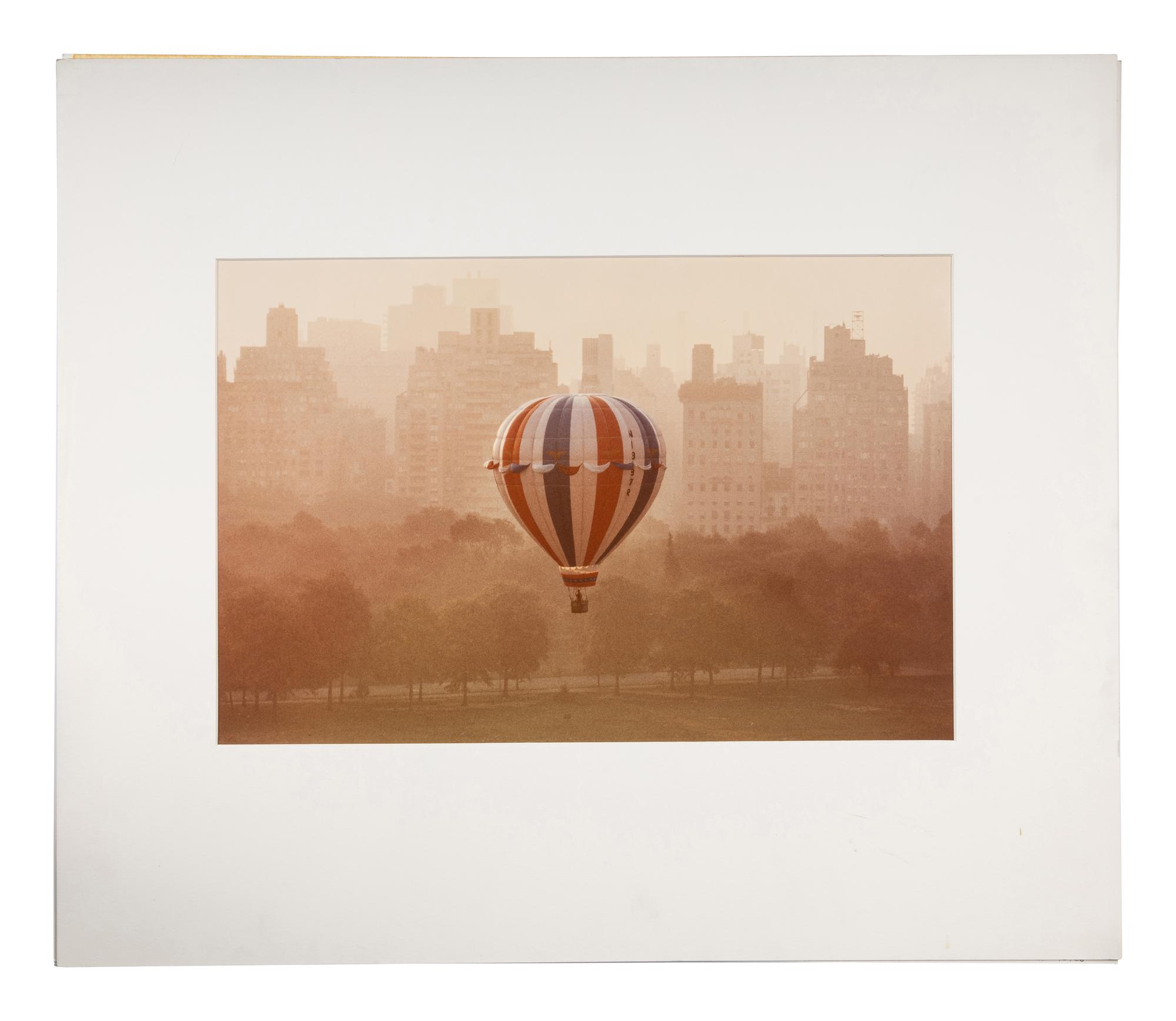 Ruth Orkin (1921-1985) Balloon over Sheep Meadow, Central Park, 1971