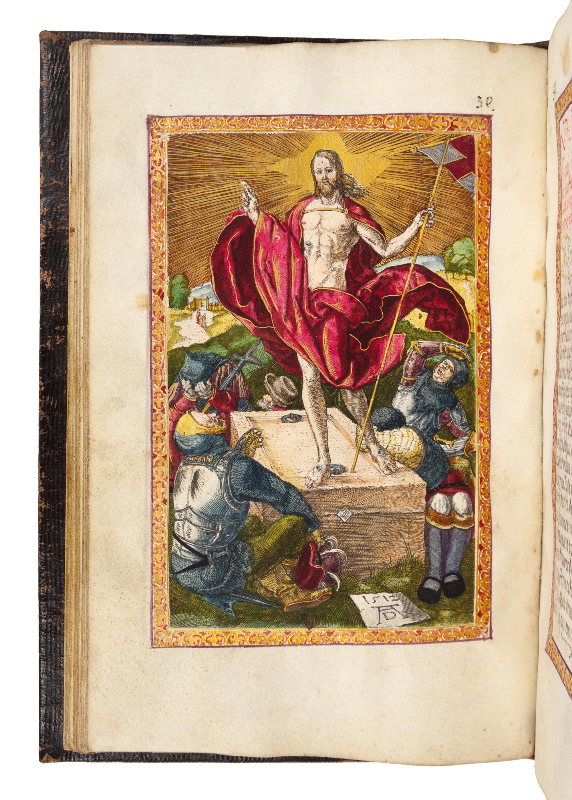[DÜRER, Albrecht]. Passio unser Herren Jesu Christi auss den vier Evangelisten gezogen, mit Schonen Kunstreichen Figuren. Ca mid-16th c