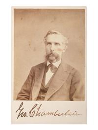 [CIVIL WAR]. [CHAMBERLAIN, Joshua L. (1828-1914)]. PIERCE, Wm., photographer. CDV of Joshua Chamberlain, MOH Gettysburg. Brunswick, ME.
