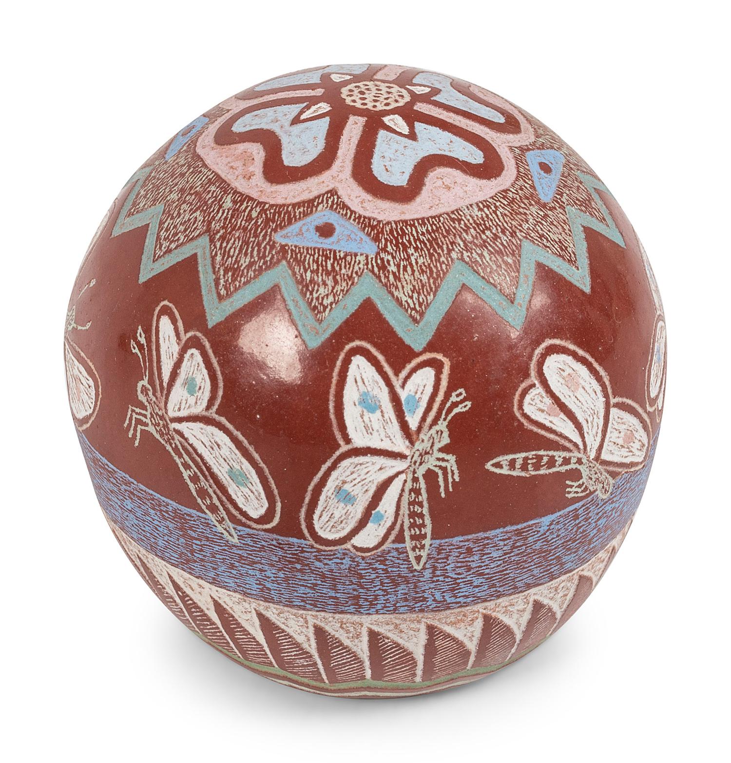 Collection of Santa Clara Miniature Sgraffito Pottery