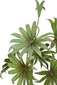 A Pair of Painted Tole Models of Palm Trees