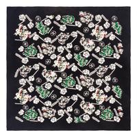 Five Chanel Silk Scarves