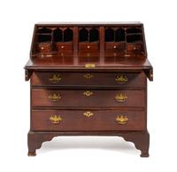 A Federal Cherry Slant-Front Bureau