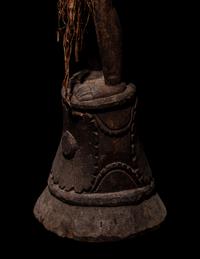 A Kanganamon Wood Standing Figure