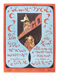 [MUSIC] -- [POSTERS]. SINGER, David, artist. Complete set of 66 SIGNED posters designed for the Fillmore West Ballroom, San Francisco, California. 1969-1971.