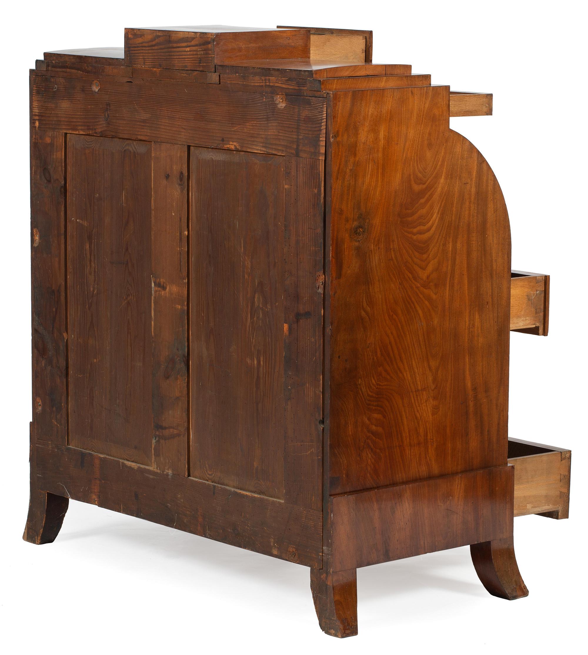 An Empire Style Mahogany Bureau à Cylindre