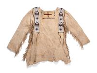 Plains Beaded Hide Shirt