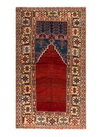 A Ladik Wool Prayer Rug