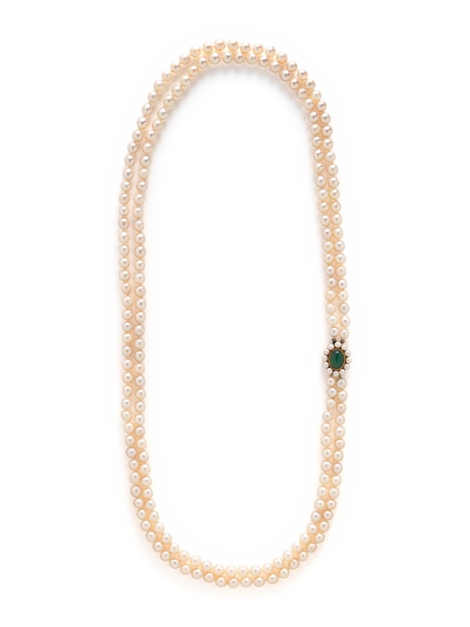 CULTURED PEARL NECKLACE