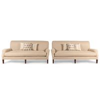 A Pair of Upholstered Sofas