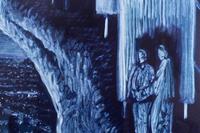 Dante and Virgil Contemplating the Fires of Hell - Inferno Canto XXVI