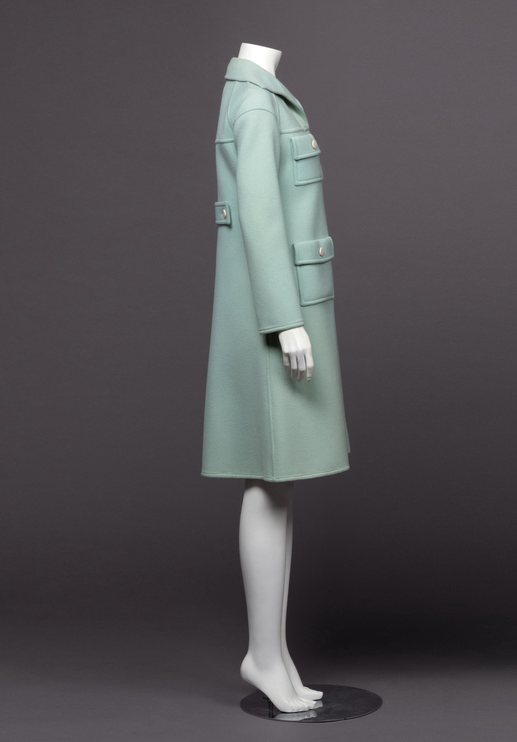 Andre Courrèges Wool Coat, 1960s