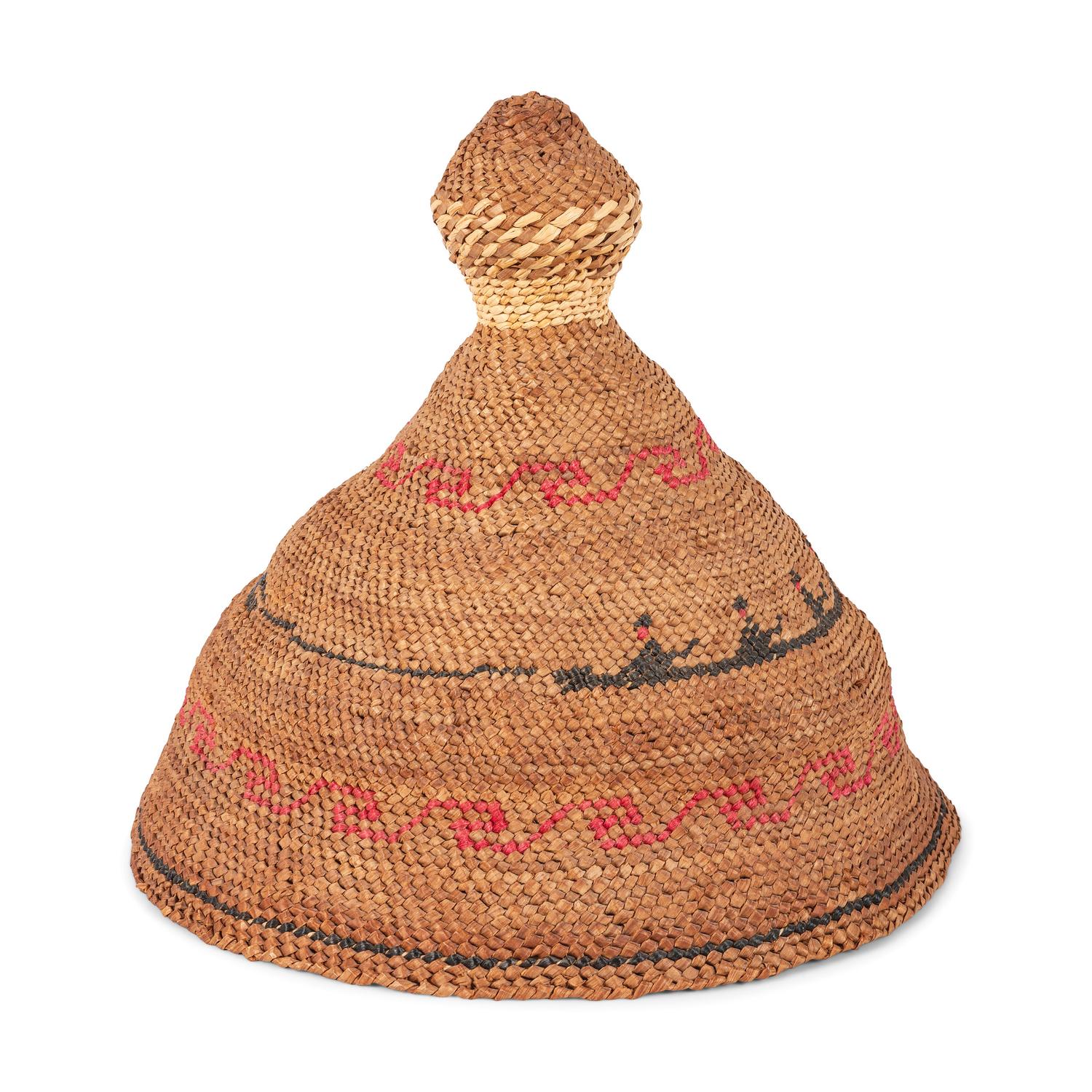A Nuu-chah-nulth Basketry Hat