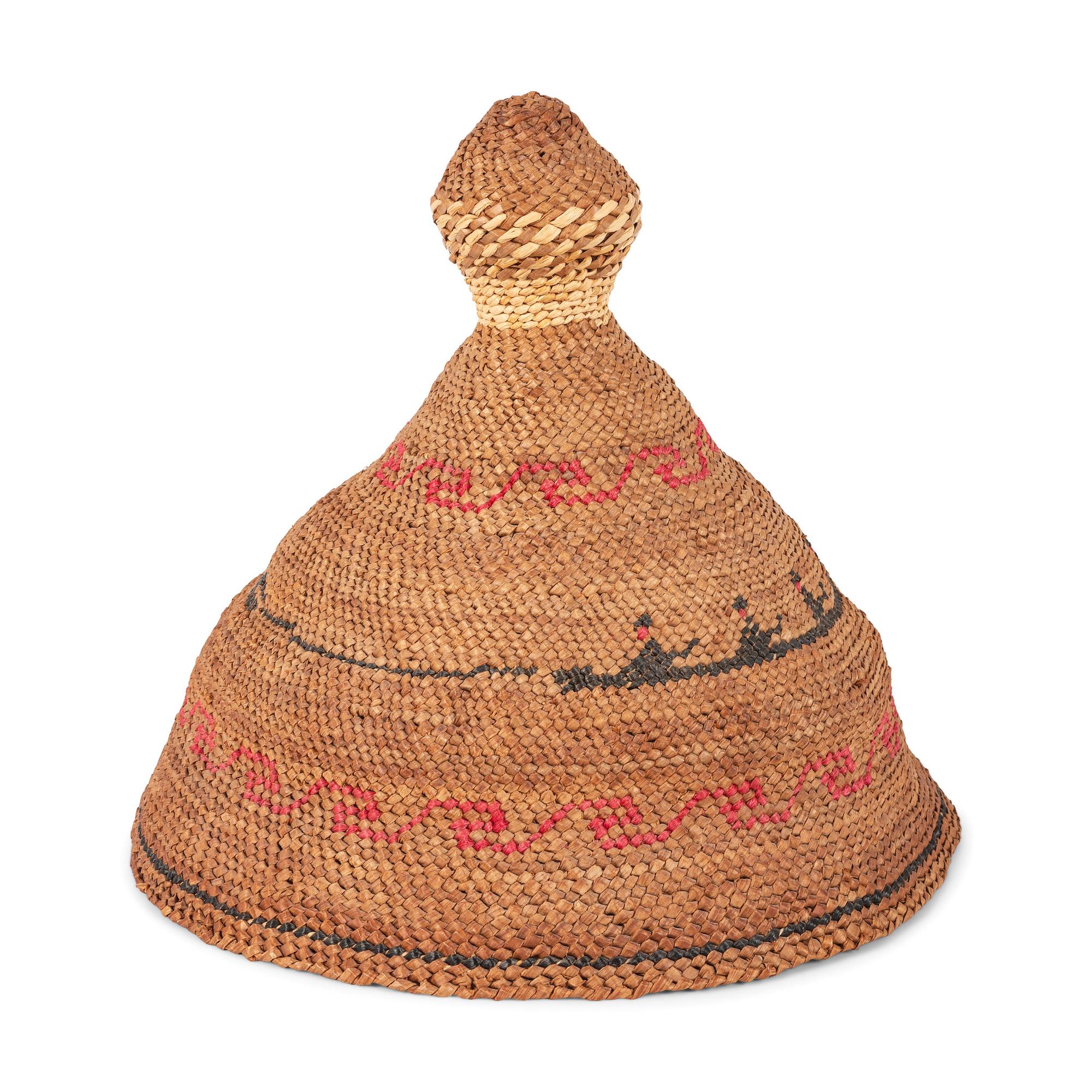 A Nuu-chah-nulth Basketry Hat