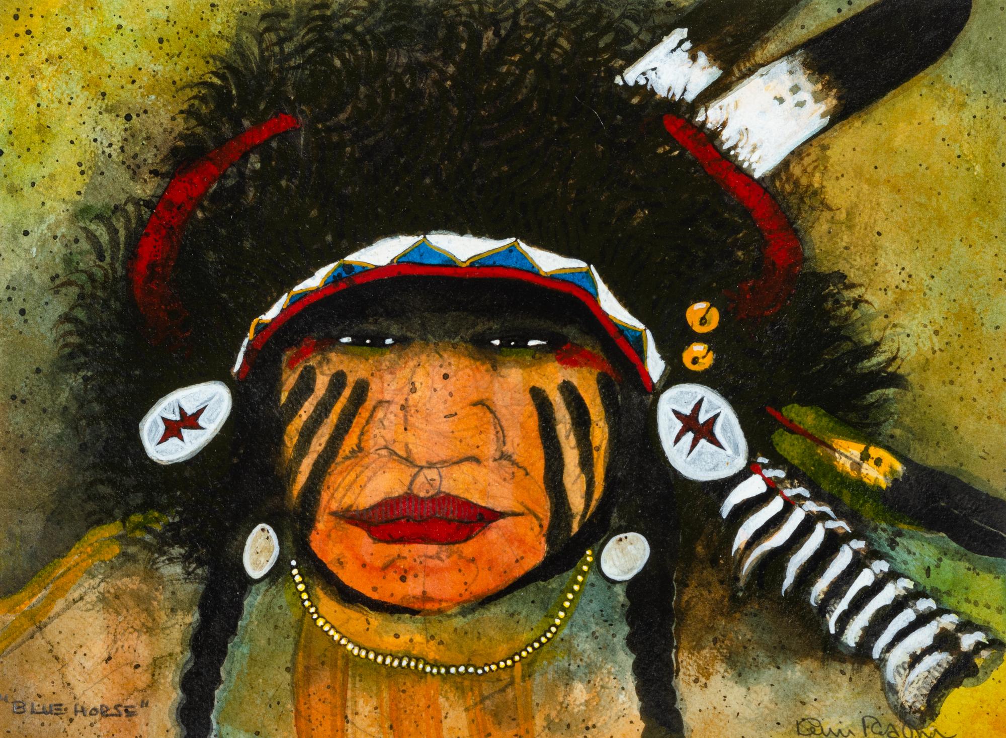 Kevin Red Star (Crow, b. 1943)