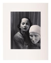 A group of six photographs (from Juxtapositions printed by George Tice with labels signed by George Tice and Joanna Steichen)