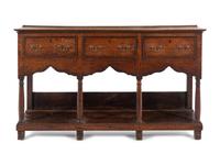 An English Oak Welsh Server