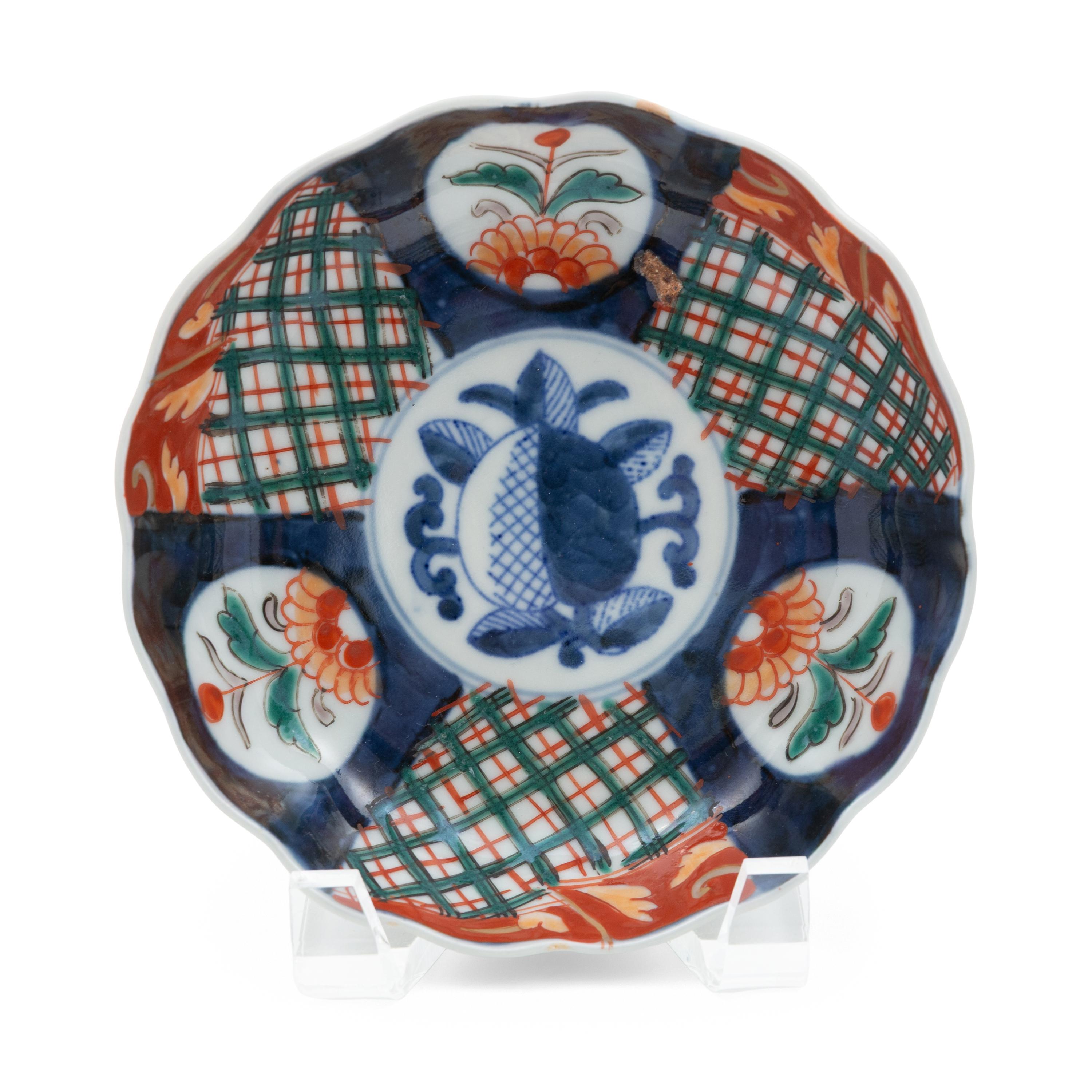 A Large Collection of Japanese Imari Porcelain Dishes