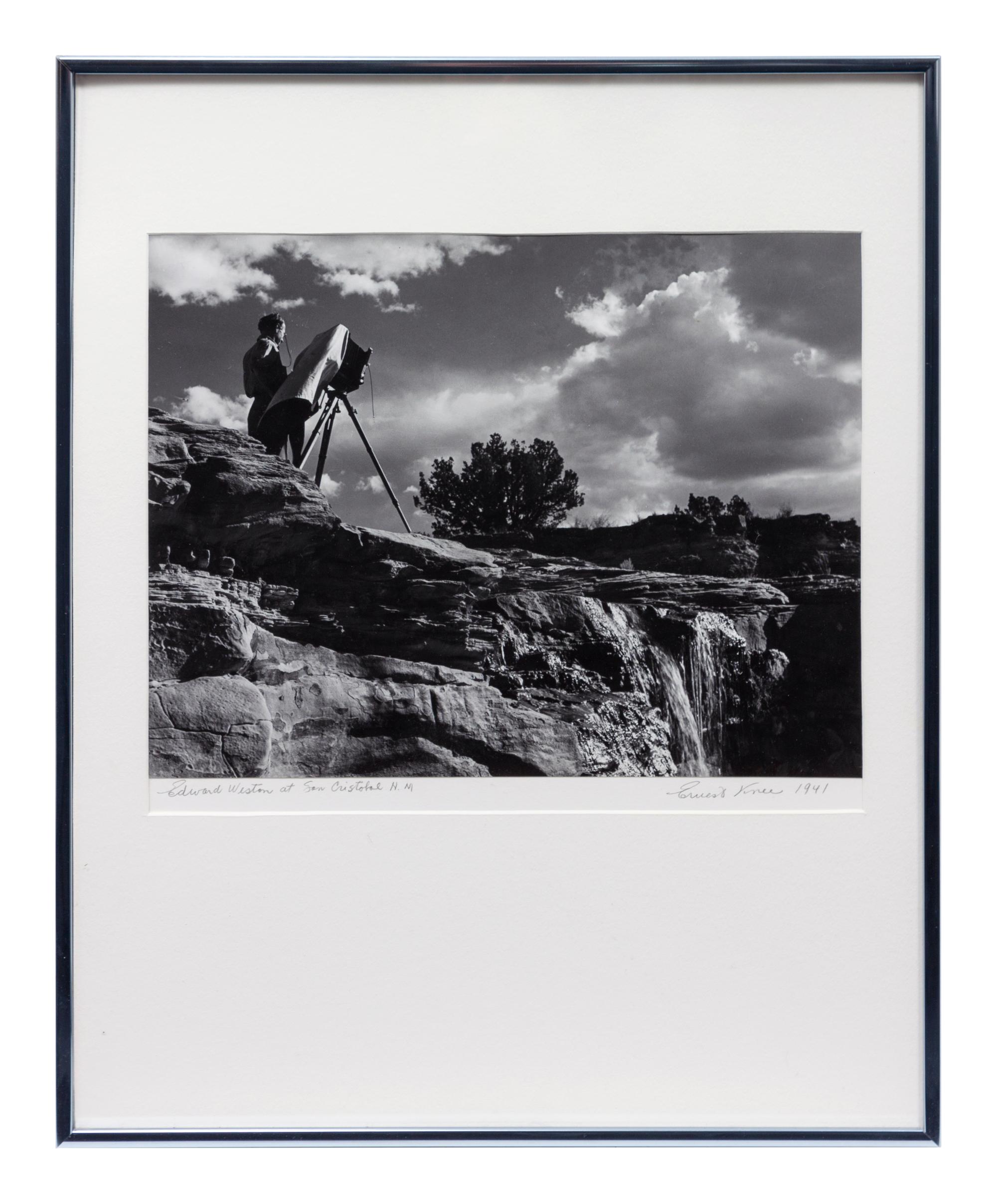 Edward Weston at San Cristobal, N.M.
