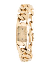 GENEVA, 14K YELLOW GOLD WATCH