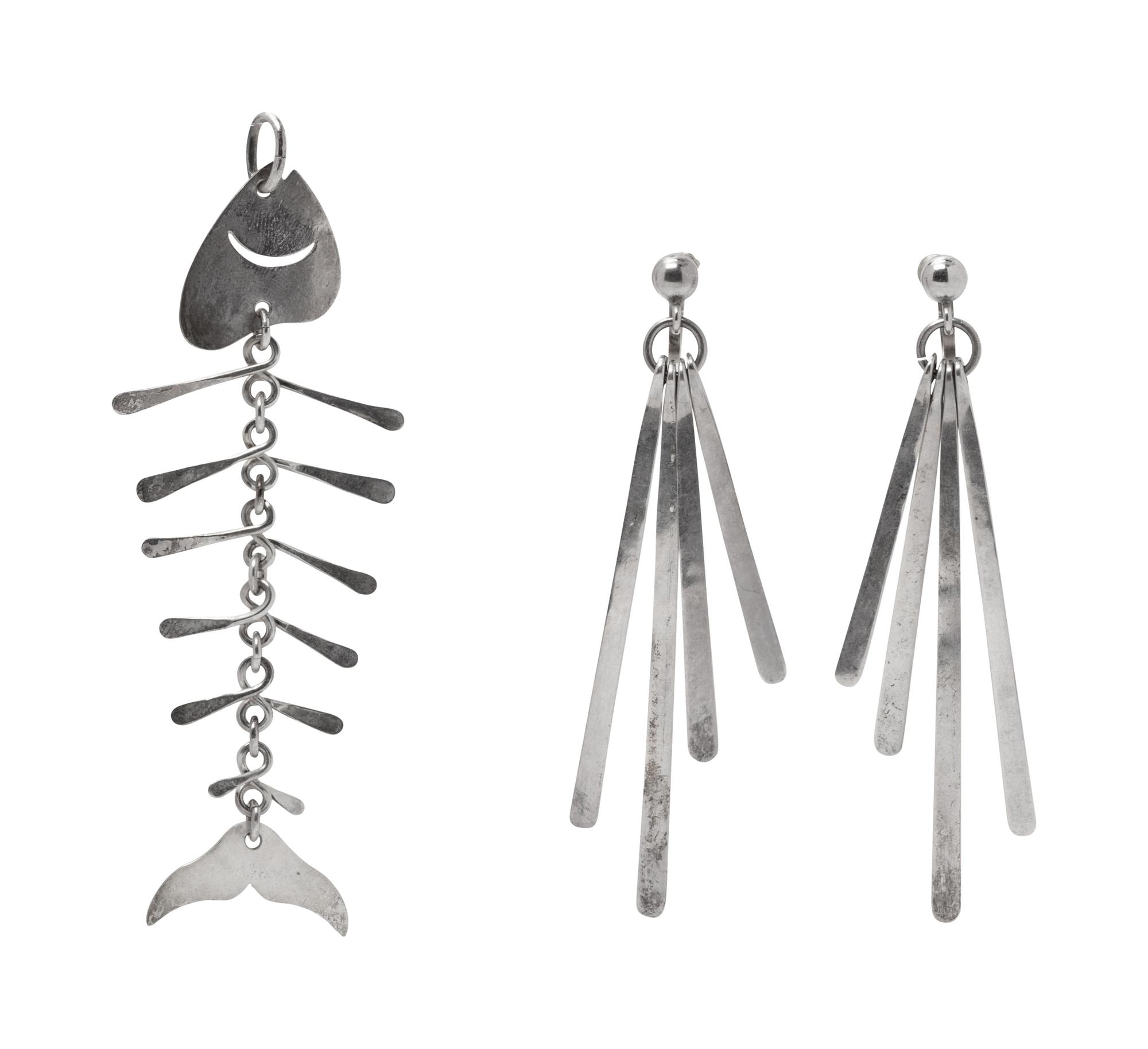 A Collection of Sterling Silver Jewelry,