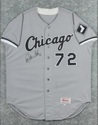 A Carlton Fisk Signed Autograph 1992-93 Chicago White Sox Authentic Professional Model Jersey (MEARS LOA),