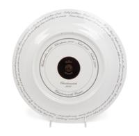 Seven Versace Porcelain Christmas Chargers
