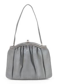 Judith Leiber Grey Snake Bag