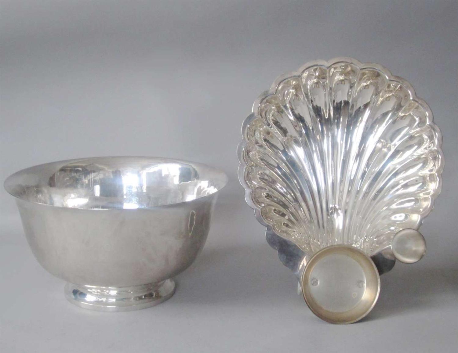 Paul Revere reproduction sterling silver presentation bowl n.g. wood & sons, boston, ma, 20th century