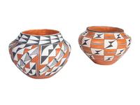 Acoma Polychrome Pottery