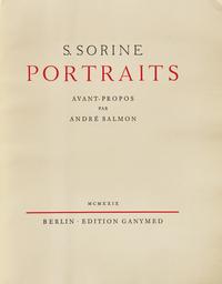 [Art] Sorine, S(avely). Portraits