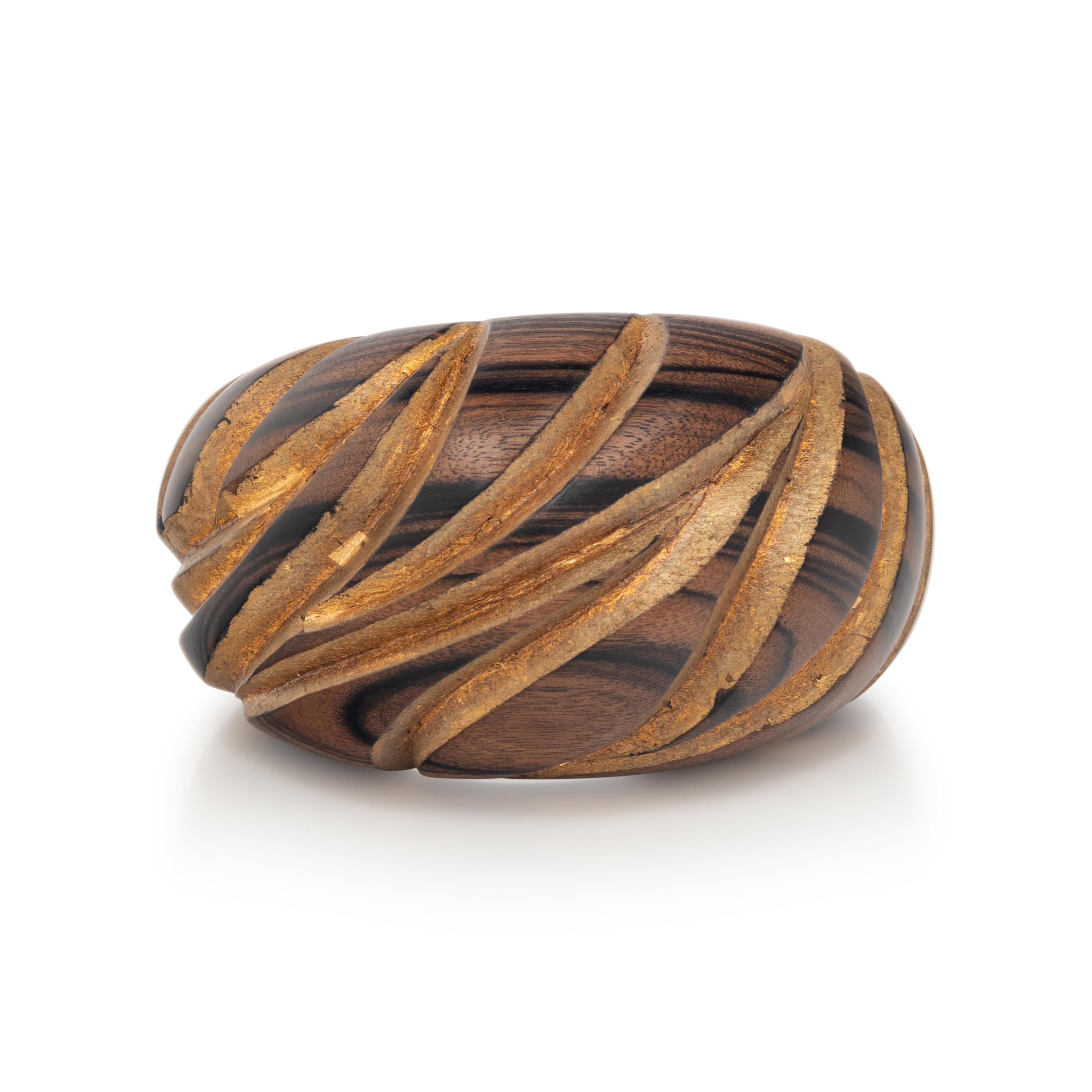 Saint Laurent Wood Cuff