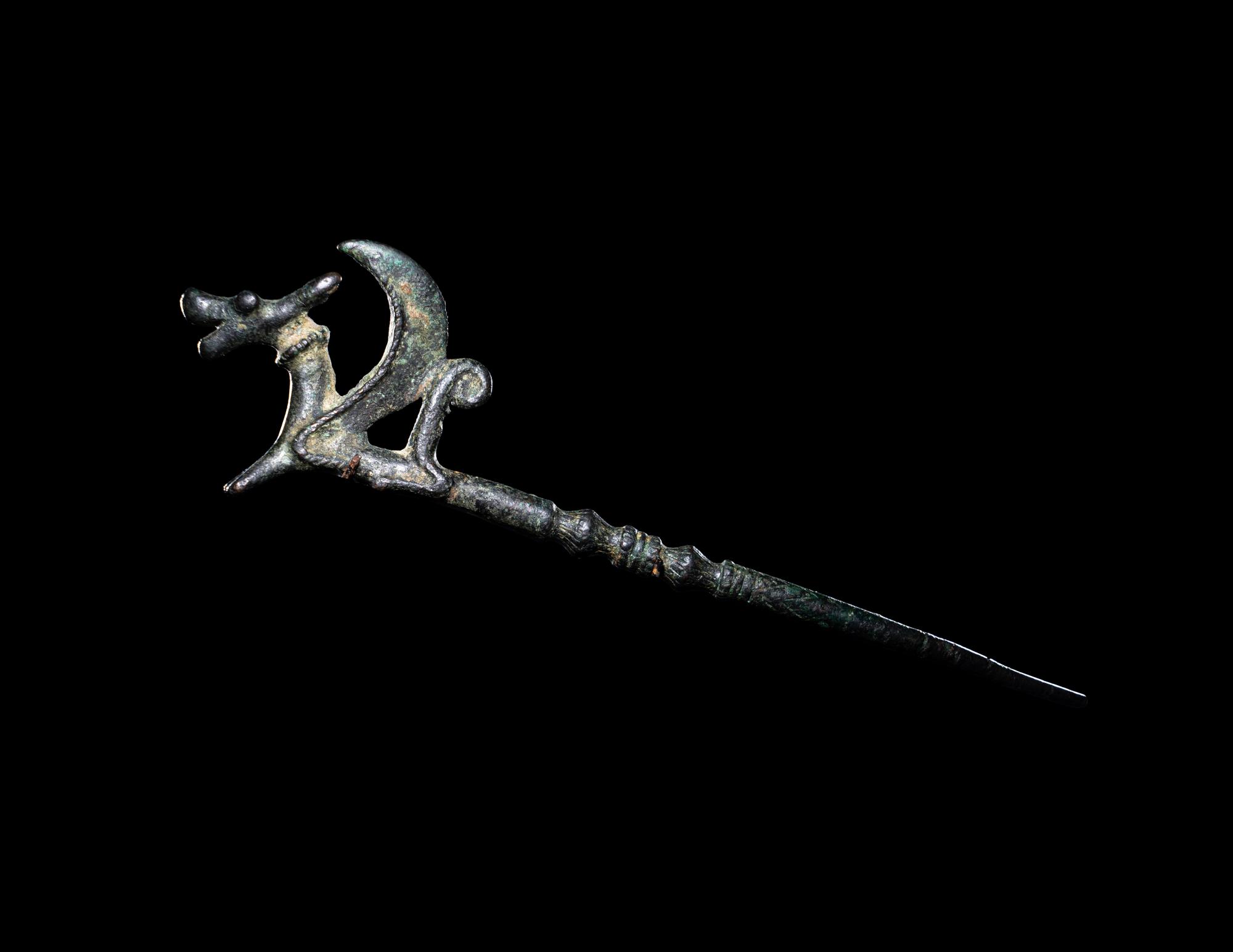 A Luristan Bronze Stickpin