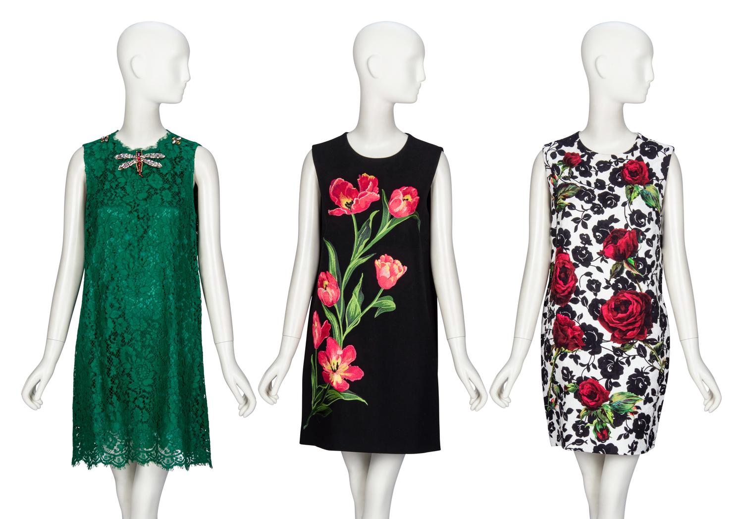 Dolce & Gabbana, Three Shift Dresses