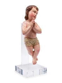 A Continental Painted Figure of the Christ Child