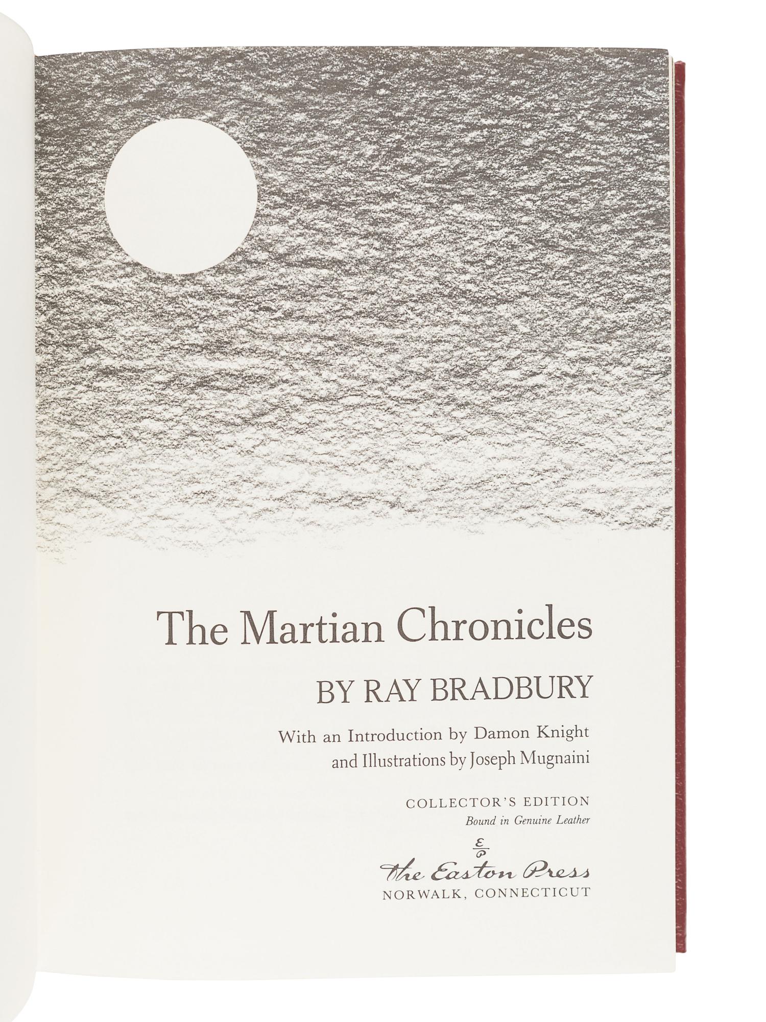[BRADBURY, Ray (1920-2012)]. A group of 5 works SIGNED OR INSCRIBED by Bradbury, comprising:
