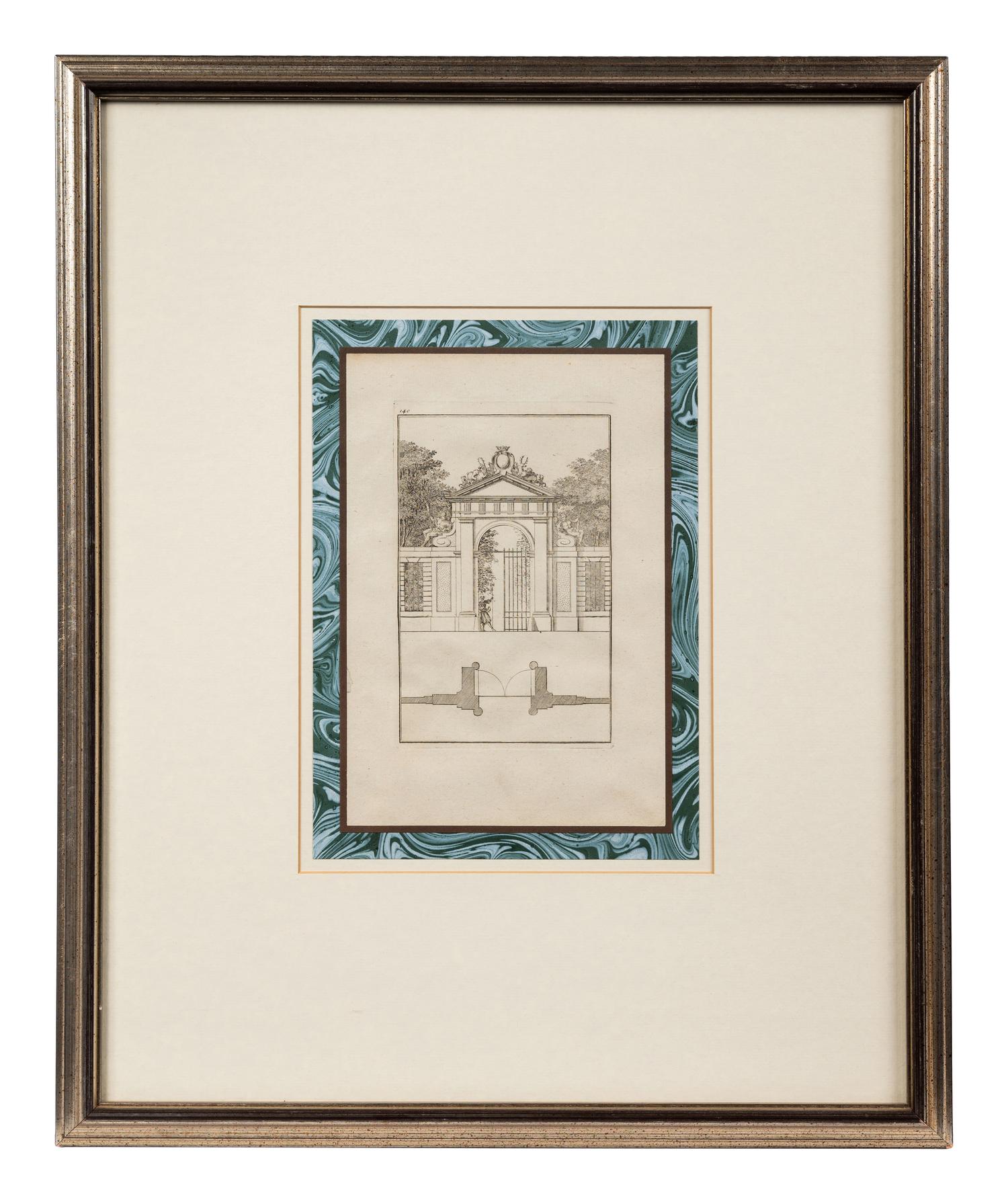 A Pair of French Architectural Engravings