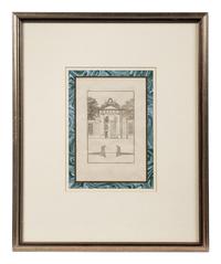 A Pair of French Architectural Engravings