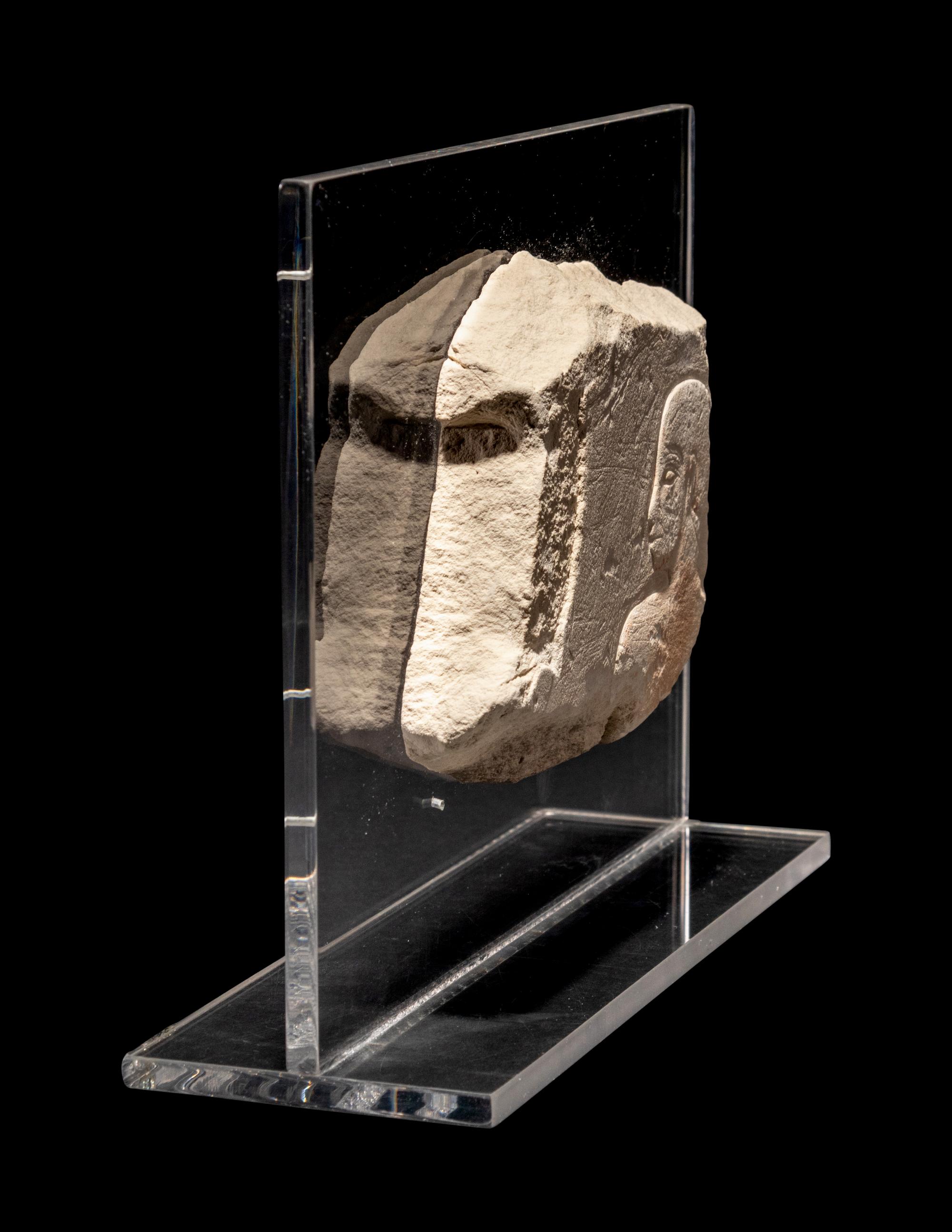 An Egyptian Limestone Relief