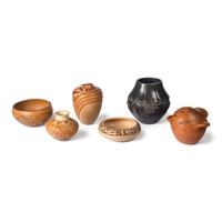 Group of Pueblo Pottery