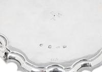 Two George II Silver Salvers