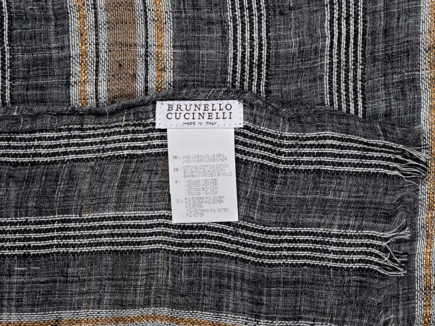 Six Brunello Cucinelli Scarves