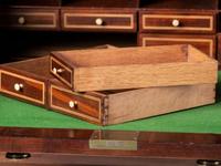 An English Mahogany Breakfront Bookcase