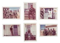 [VIETNAM]. A group of photographs and letter recommending promotion of African American Sergeant Howard L. Cooper.