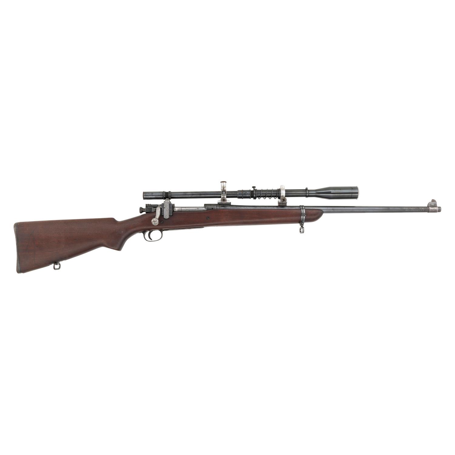 **Springfield Model 1903 NRA Sporter Star Gauge Barrel Fitted with Aftermarket Fecker Scope and Blocks